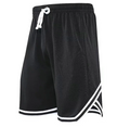 Men's Basketball Shorts Running Shorts Loose Sport Black Shorts