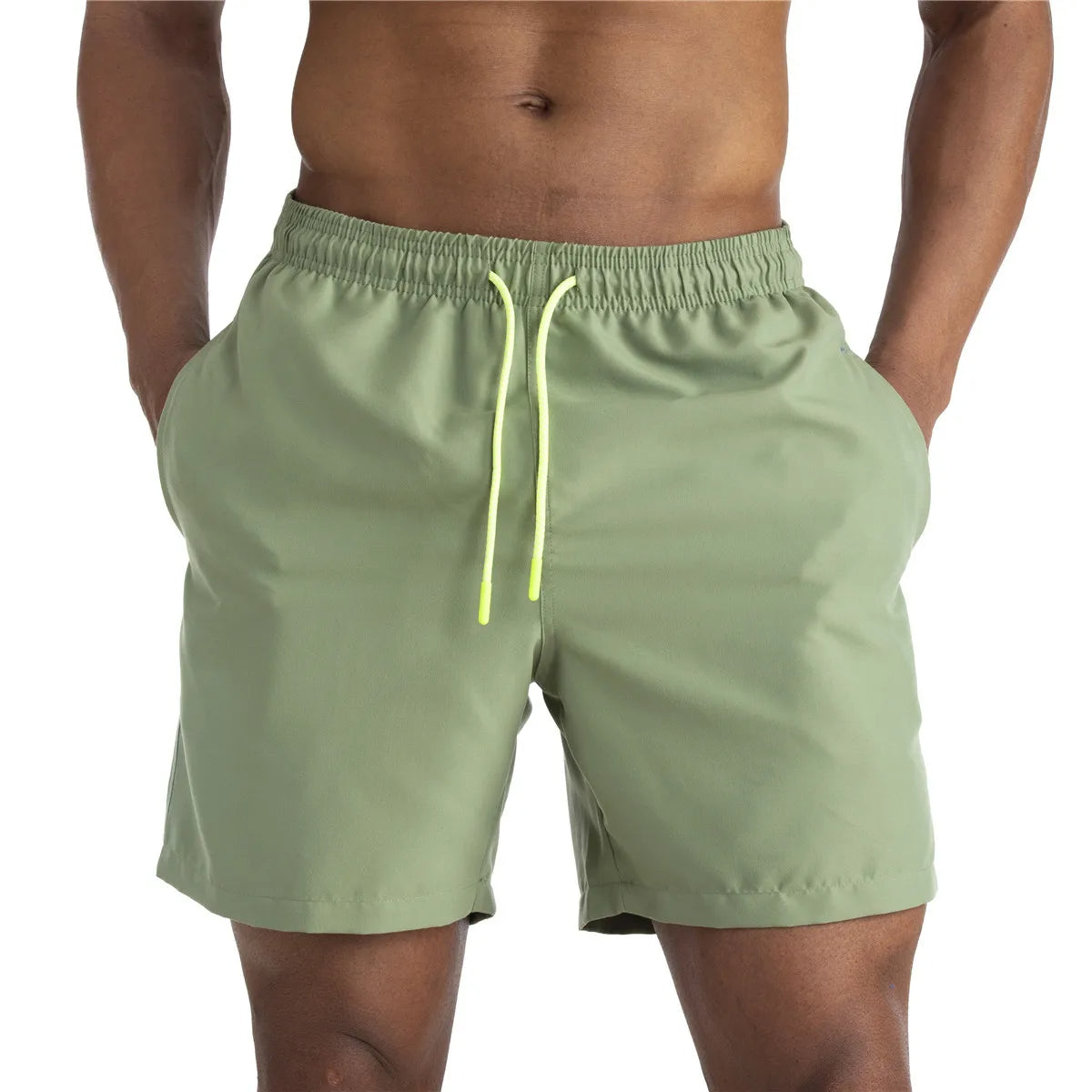 Fashion Summer Men Beach Short Casual Shorts Beach Army Green Shorts