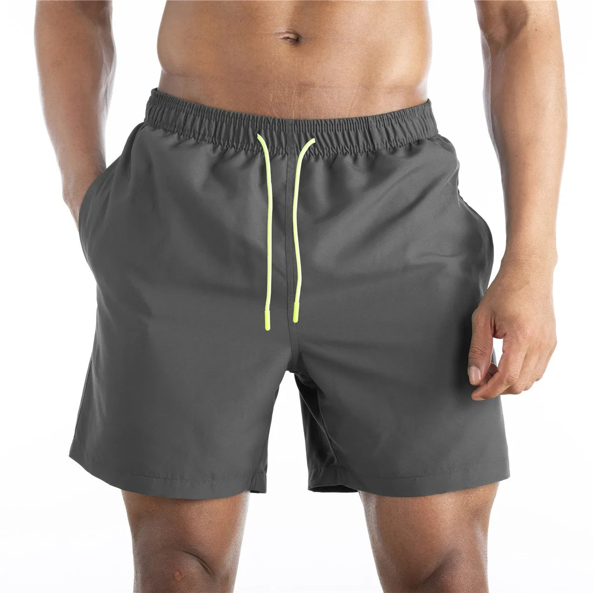 Fashion Summer Men Beach Short Casual Shorts Beach Gray Shorts